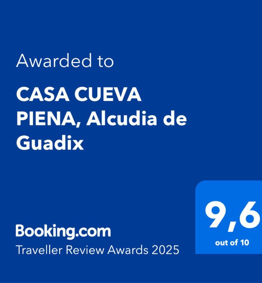 Villa Casa Cueva Piena, Alcudia De Guadix Extérieur photo